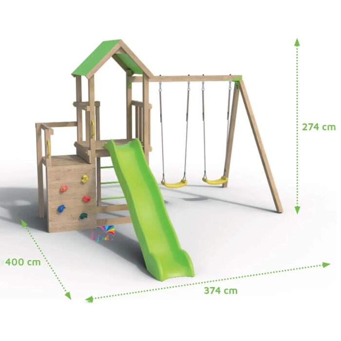 Aire de jeux bois 220 m ULTRA XPERIENCE Trigano 12