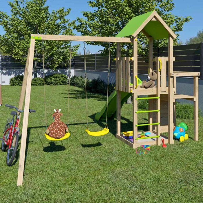 Aire de jeux bois 220 m ULTRA XPERIENCE Trigano 6