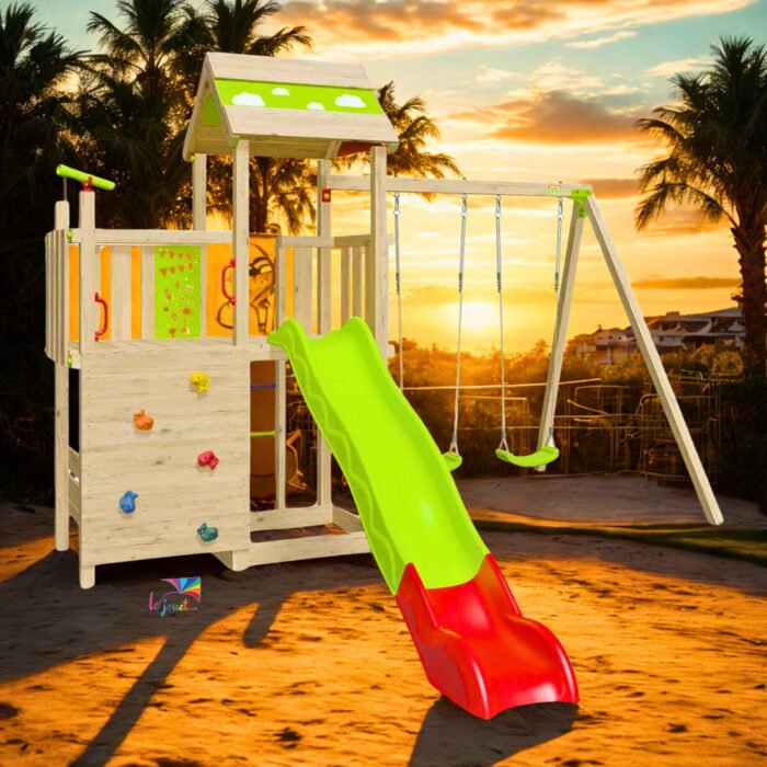 Aire de jeux bois 220 m UTOPIA XPRESSION Trigano 10