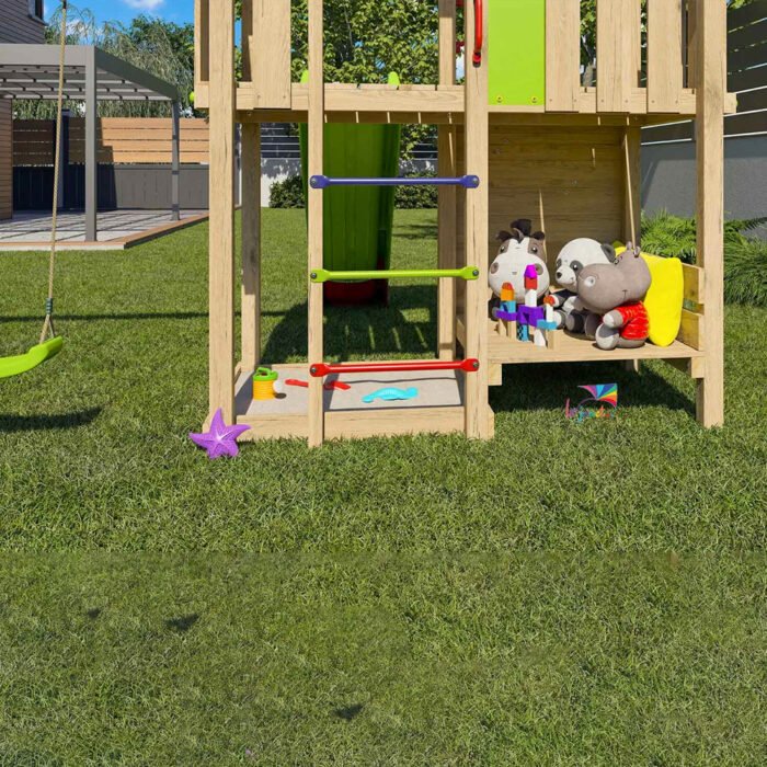 Aire de jeux bois 220 m UTOPIA XPRESSION Trigano 13