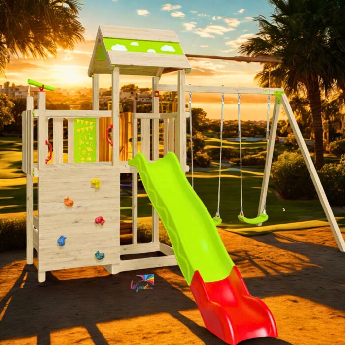 Aire de jeux bois 220 m UTOPIA XPRESSION Trigano 5