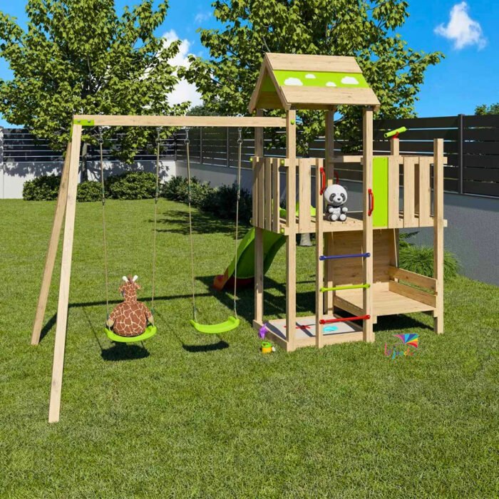 Aire de jeux bois 220 m UTOPIA XPRESSION Trigano 8