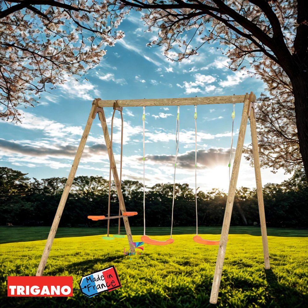Design sans titre - 1 Portique bois 230 m Artix DARIFOU Trigano 3
