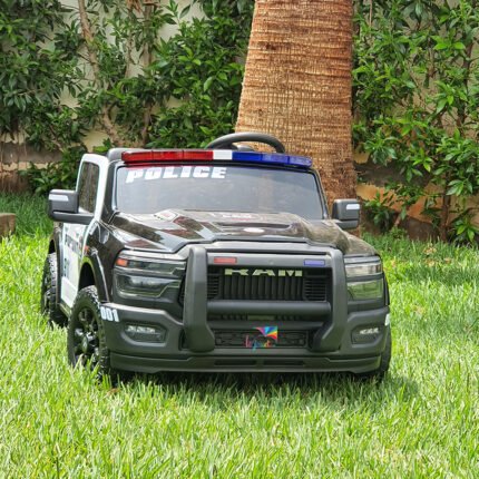 Style Dodge Ram Police Voiture electrique pour enfants 12 volts 1