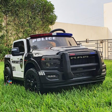 Style Dodge Ram Police Voiture electrique pour enfants 12 volts 3