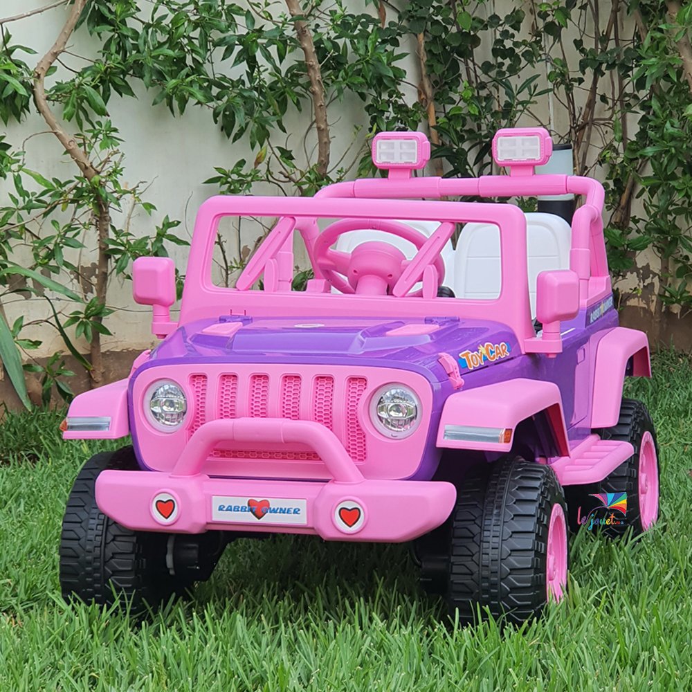 Voiture electrique pour enfants Style Barbie rose 12 V 6